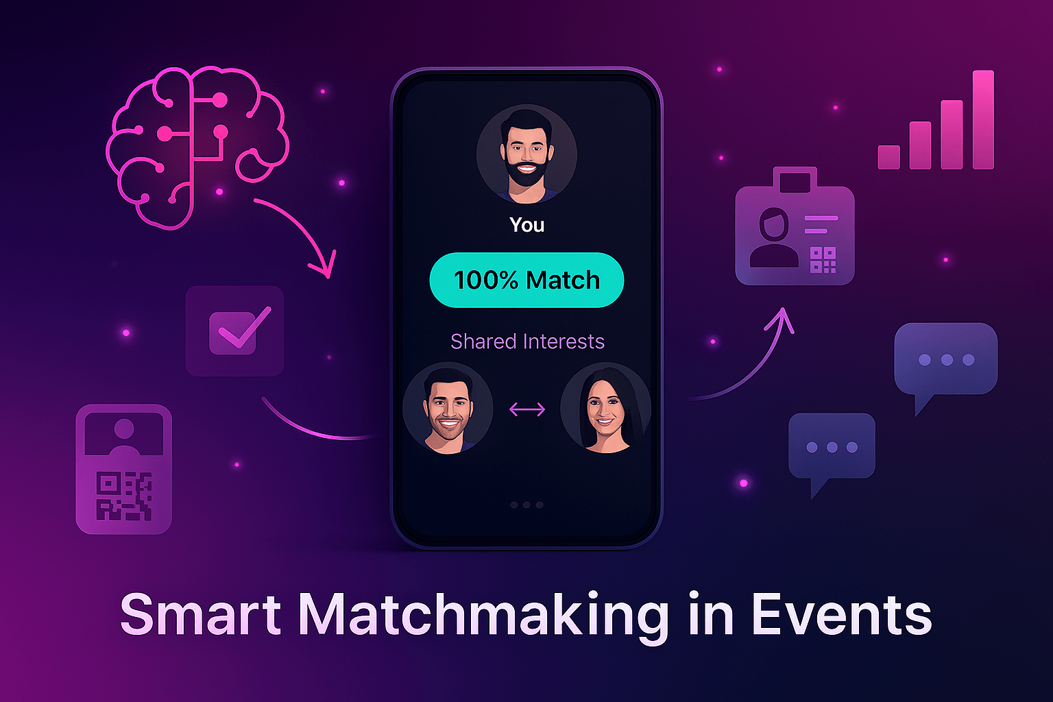 What Is Smart Matchmaking in Events? How ExpoSocial Connects Attendees Better
